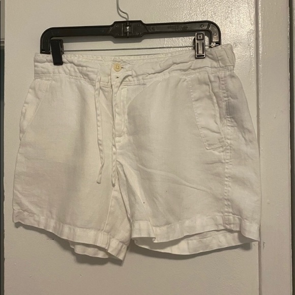 Ralph Lauren Draw String Linen Shorts Size 4 - Picture 5 of 8